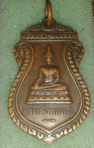 ช่วยดูให้หน่อยครับแท้เปล่า หลวงพ่อทองคำ วัดไทรใหญ่