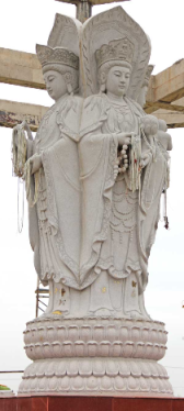 ใกล้วันพระหลวงปู่ทวดรุ่น ‘ปาฏิหาริย์สองโพธิสัตว์’งดงามอลังการ อิ่มบุญสร้างเจ้าแม่กวนอิม