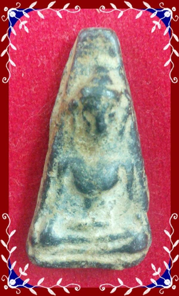 พระผงสุพรรณยอดโถ เนื้อชินเงิน จ.สุพรรณบุรี