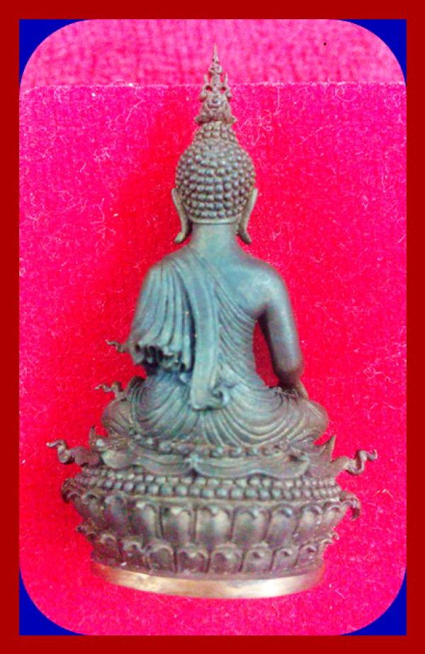 พระพุทธประธานยศบารมี เนื้อนวะ พร้อมกล่องและหมายเลข