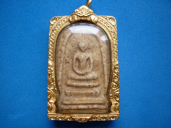 พระสมเด็จ พิมพ์ใหญ่ เลี่ยมกรอบทองคำแท้