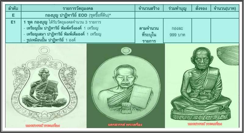 เปิดให้จอง  หลวงพ่อคูณปาฎิหาริย์ EOD 2 ชุดซื้อที่ดิน  อ่านรายละเอียดก่อนจองนะครับ