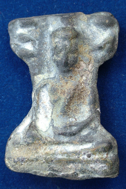 พระมเหศวรพิมพ์สองหน้า เนื้อชินเงิน