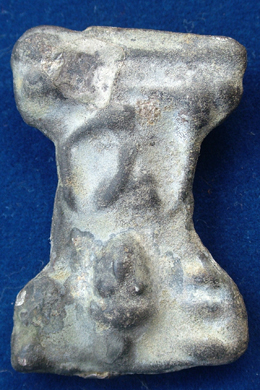 พระมเหศวรพิมพ์สองหน้า เนื้อชินเงิน