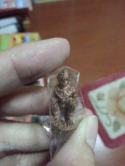 หนุมาน มหาปราไตรจักร หลวงพ่อสาคร เนื้อทองแดง ก้นอุดผงพรายกุมาร 
