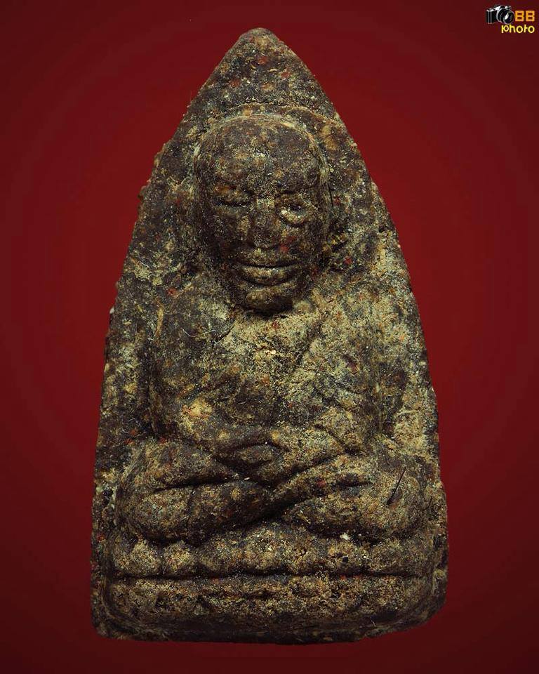 หลวงปู่ทวดรุ่น2 ครูบาจันต๊ะ เนื้อผงยา ตะกรุดทองคำครับ