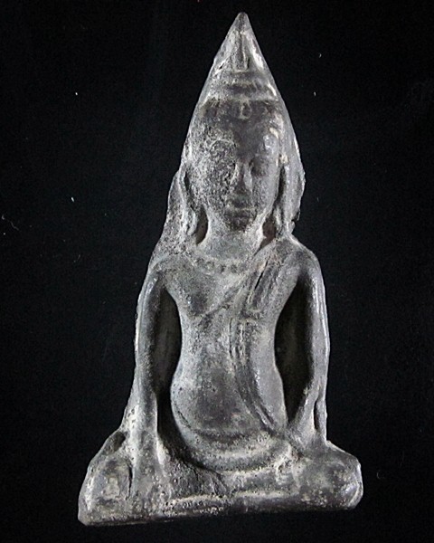[Auto] เก่งปากเกร็ด - พระเนื้อชินหลังลายผ้าไม่ทราบที่ครับ